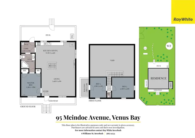 Floorplan of Homely house listing, 95 Mcindoe Avenue, Venus Bay VIC 3956