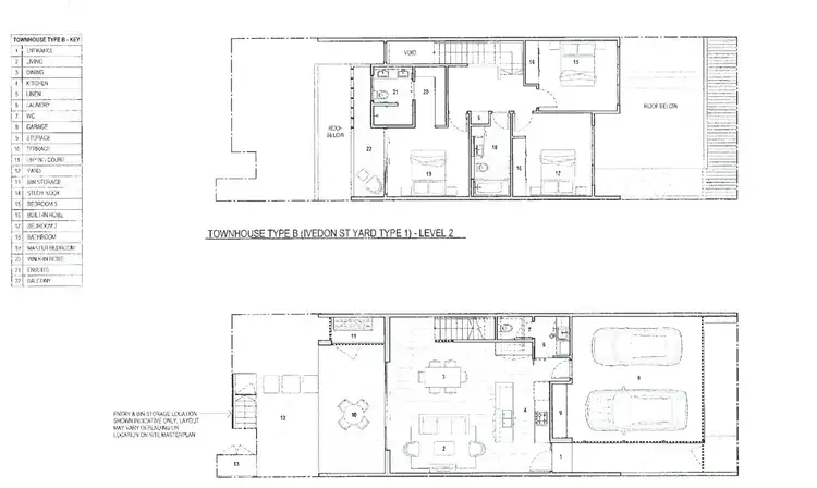 Floorplan of Homely townhouse listing, 46 Ivedon Street, Banyo QLD 4014