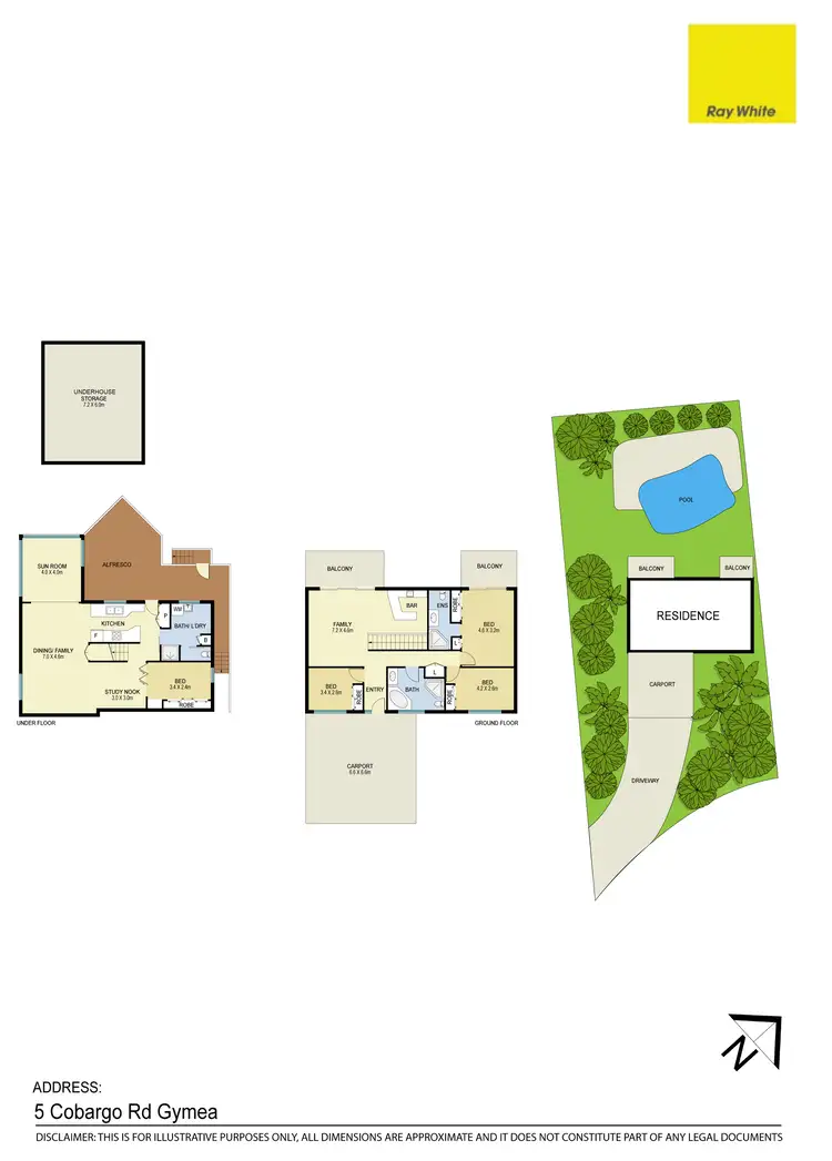 Floorplan of Homely house listing, 5 Cobargo Road, Gymea Bay NSW 2227