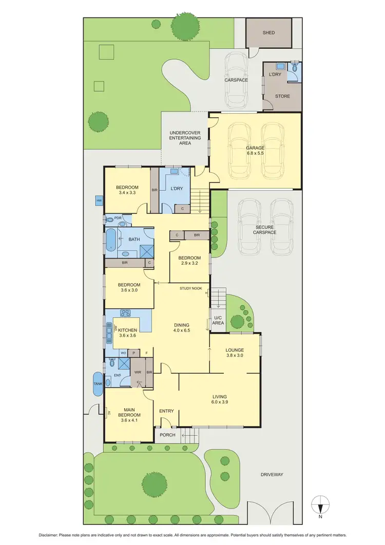 Floorplan of Homely house listing, 89 Denys Street, Fawkner VIC 3060