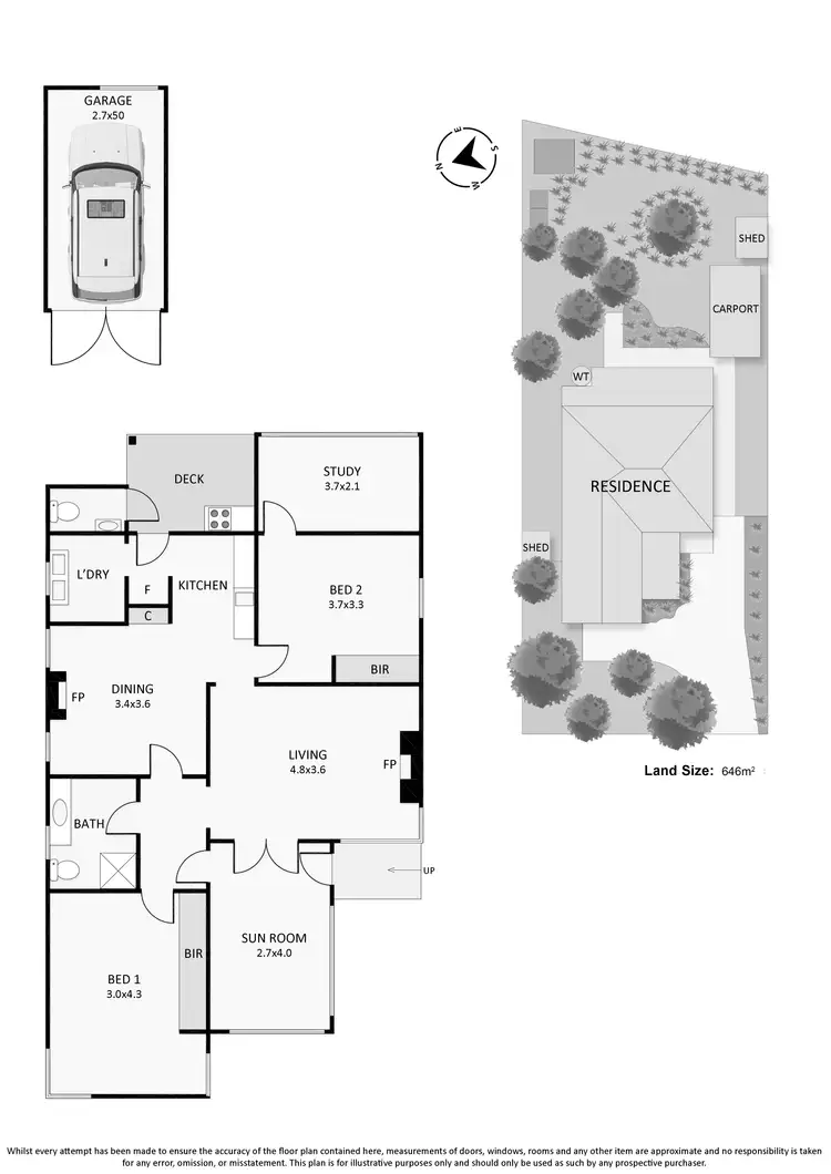 Floorplan of Homely house listing, 16 Willis Street, Frankston VIC 3199