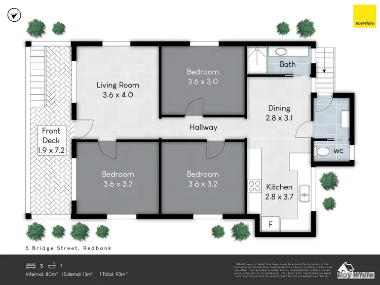 Floorplan of Homely house listing, 5 Bridge Street, Redbank QLD 4301