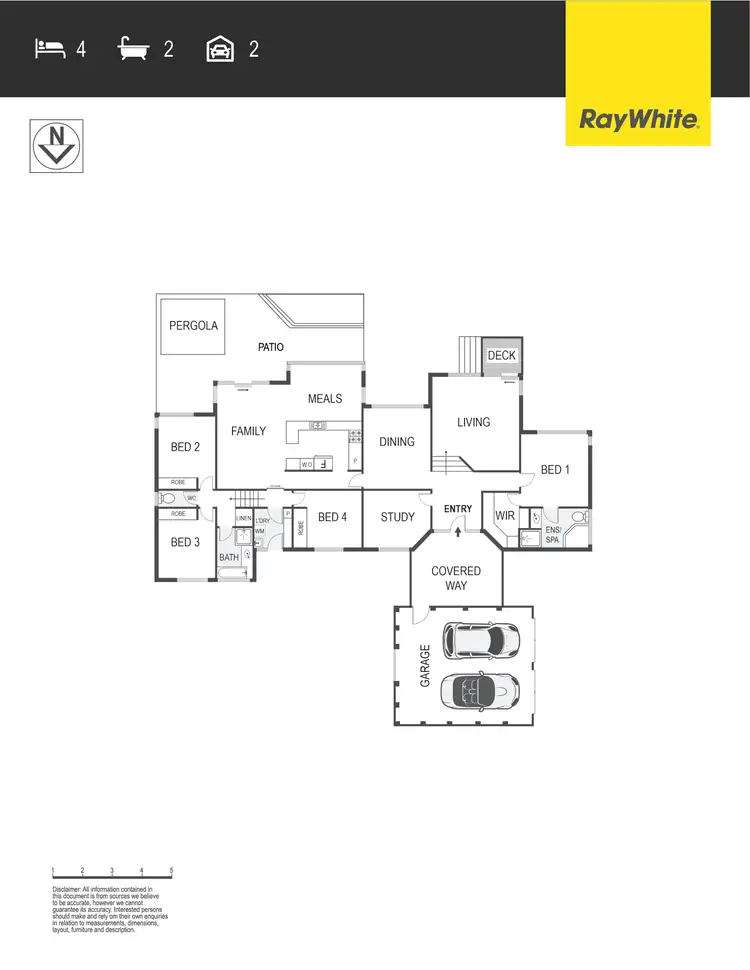 Floorplan of Homely house listing, 11 Mayfield Hill, Bonython ACT 2905