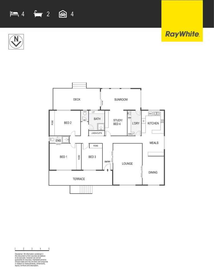 Floorplan of Homely house listing, 26 Abernethy Street, Weetangera ACT 2614