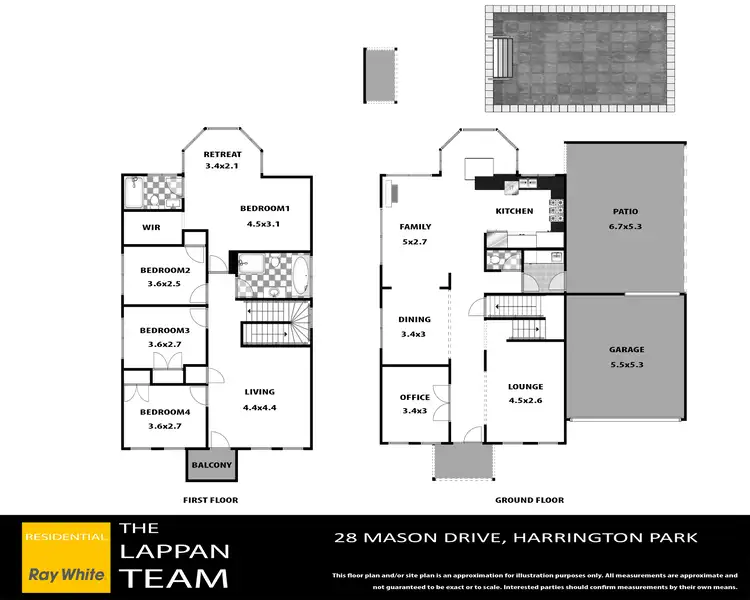 Floorplan of Homely house listing, 28 Mason Drive, Harrington Park NSW 2567