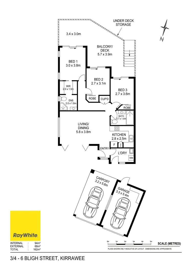 Floorplan of Homely villa listing, 3/4-6 Bligh Street, Kirrawee NSW 2232