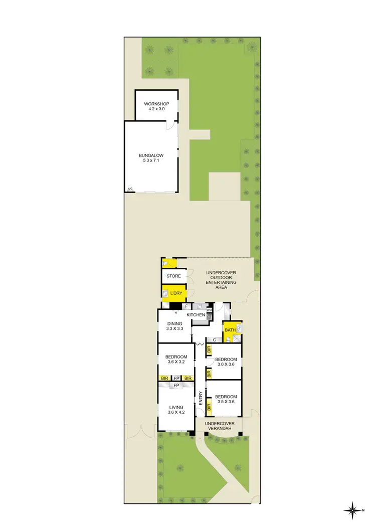 Floorplan of Homely house listing, 6 Cambridge Street, Belmont VIC 3216