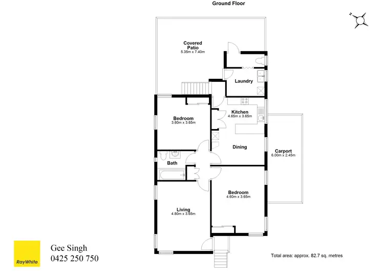Floorplan of Homely house listing, 63 Cypress Street, Inala QLD 4077