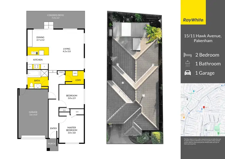 Floorplan of Homely unit listing, 15/11 Hawk Avenue, Pakenham VIC 3810