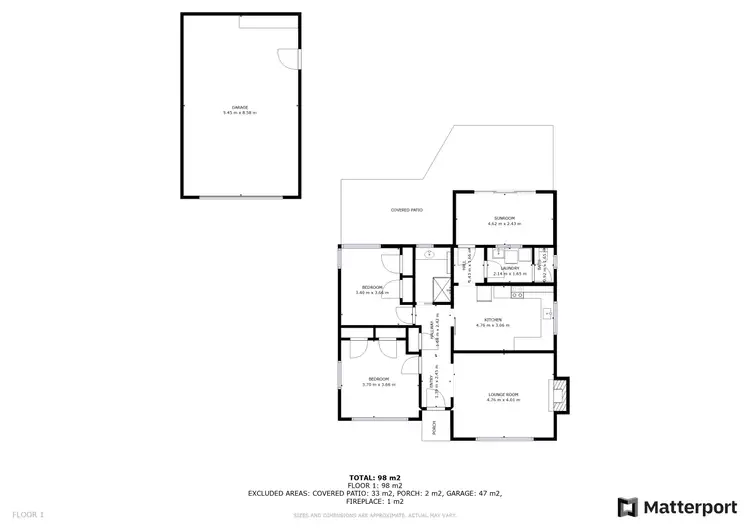 Floorplan of Homely house listing, 36 Burton Street, Swan Hill VIC 3585