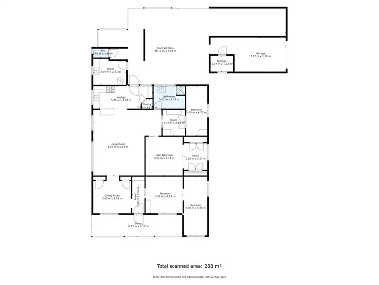 Floorplan of Homely house listing, 103 Commercial Street, Walla Walla NSW 2659