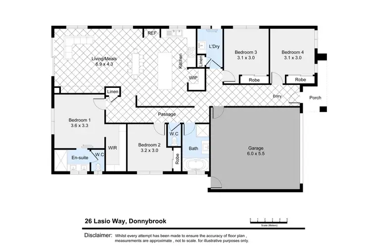 Floorplan of Homely house listing, 26 Lasio Way, Donnybrook VIC 3064