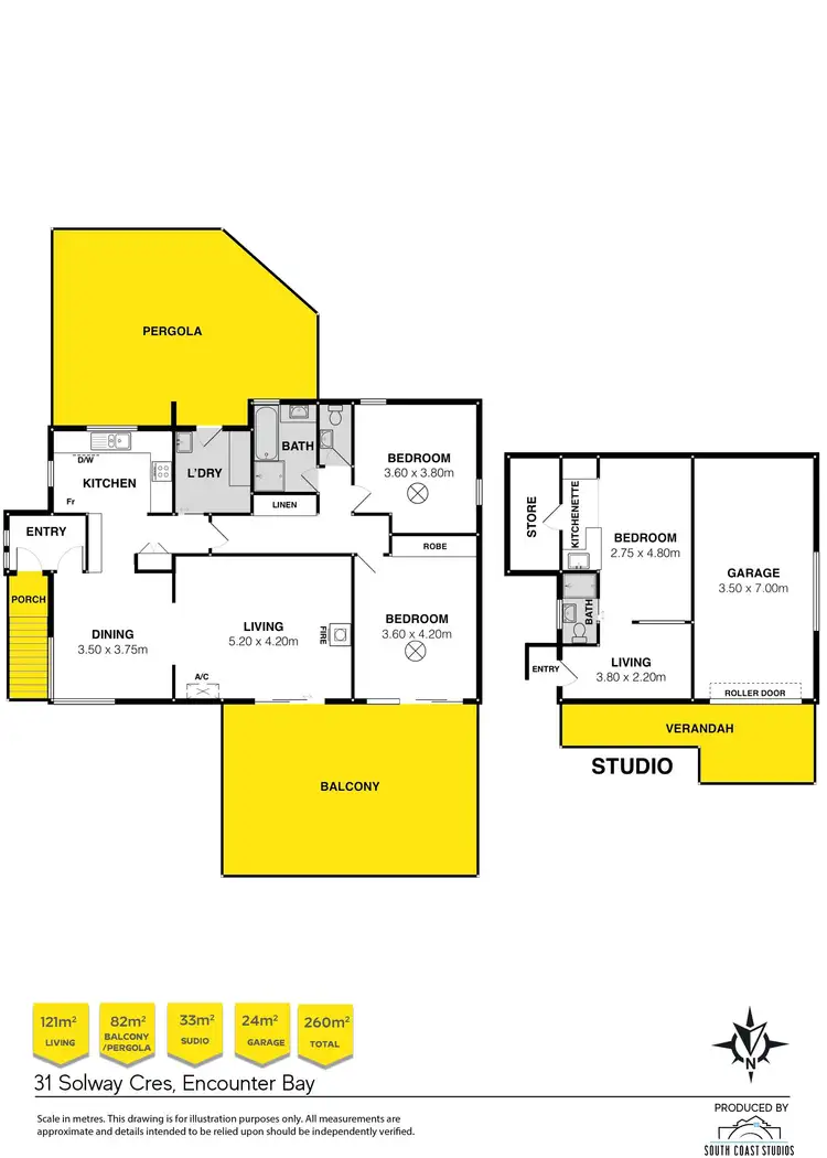 Floorplan of Homely house listing, 31 Solway Crescent, Encounter Bay SA 5211