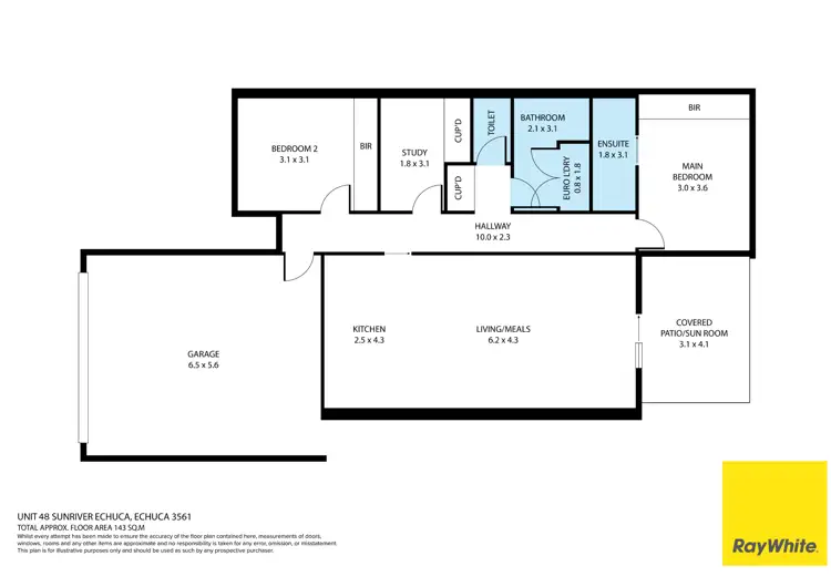 Floorplan of Homely retirement listing, 48/65-73 Northern Highway, Echuca VIC 3564