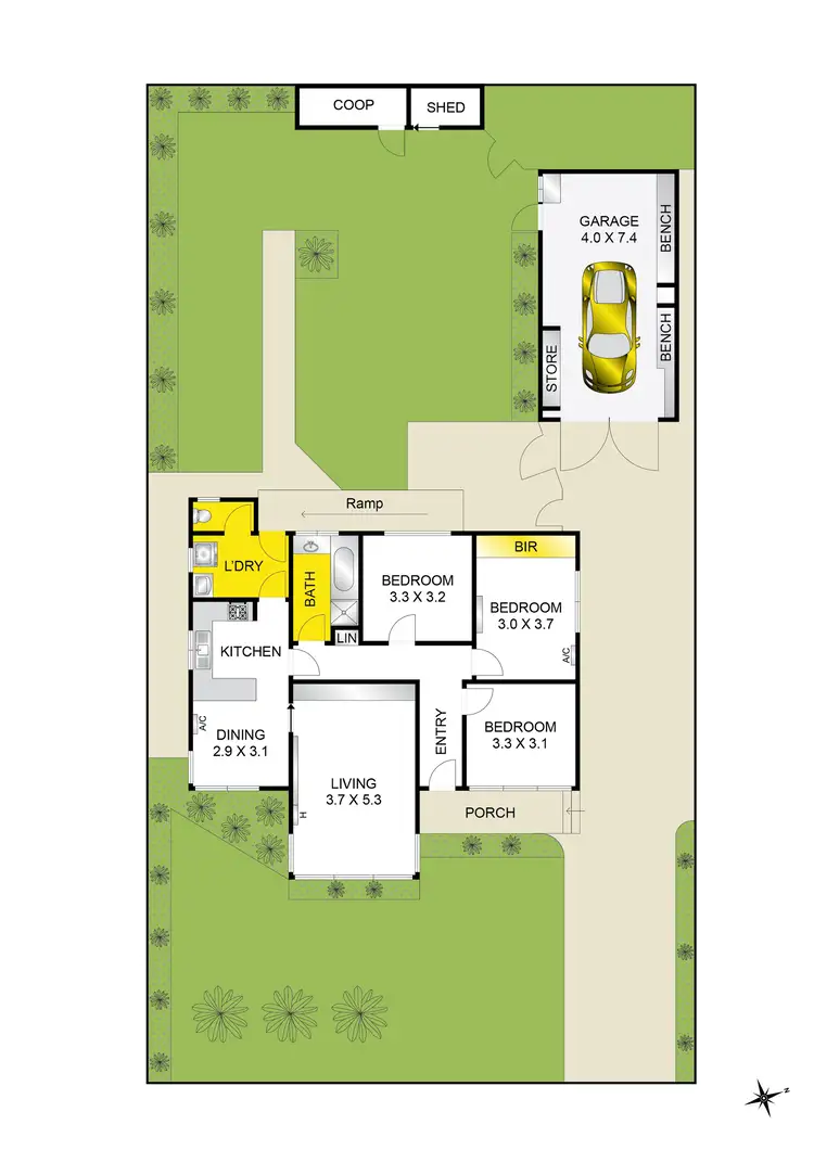 Floorplan of Homely house listing, 215 Anakie Road, Bell Post Hill VIC 3215