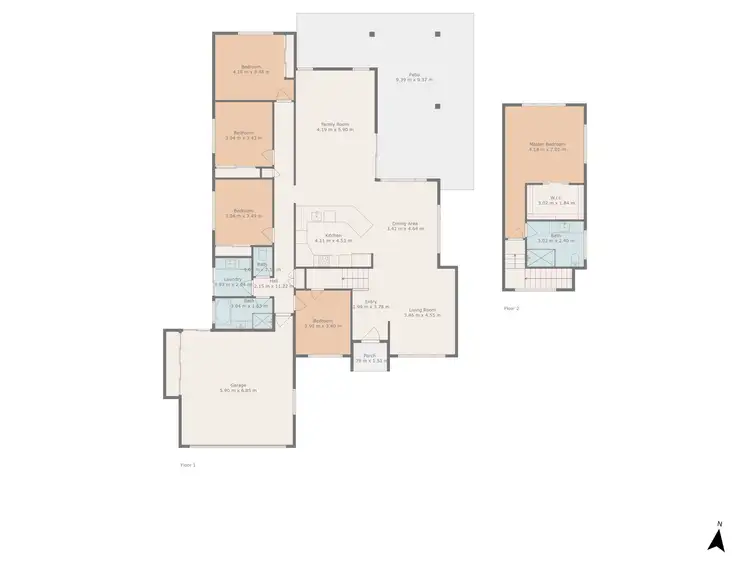 Floorplan of Homely house listing, 34 Kidd Street, Emerald QLD 4720