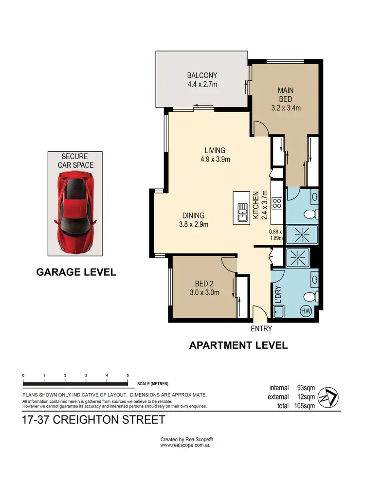 Floorplan of Homely apartment listing, 17/37 Creighton Street, Mount Gravatt QLD 4122