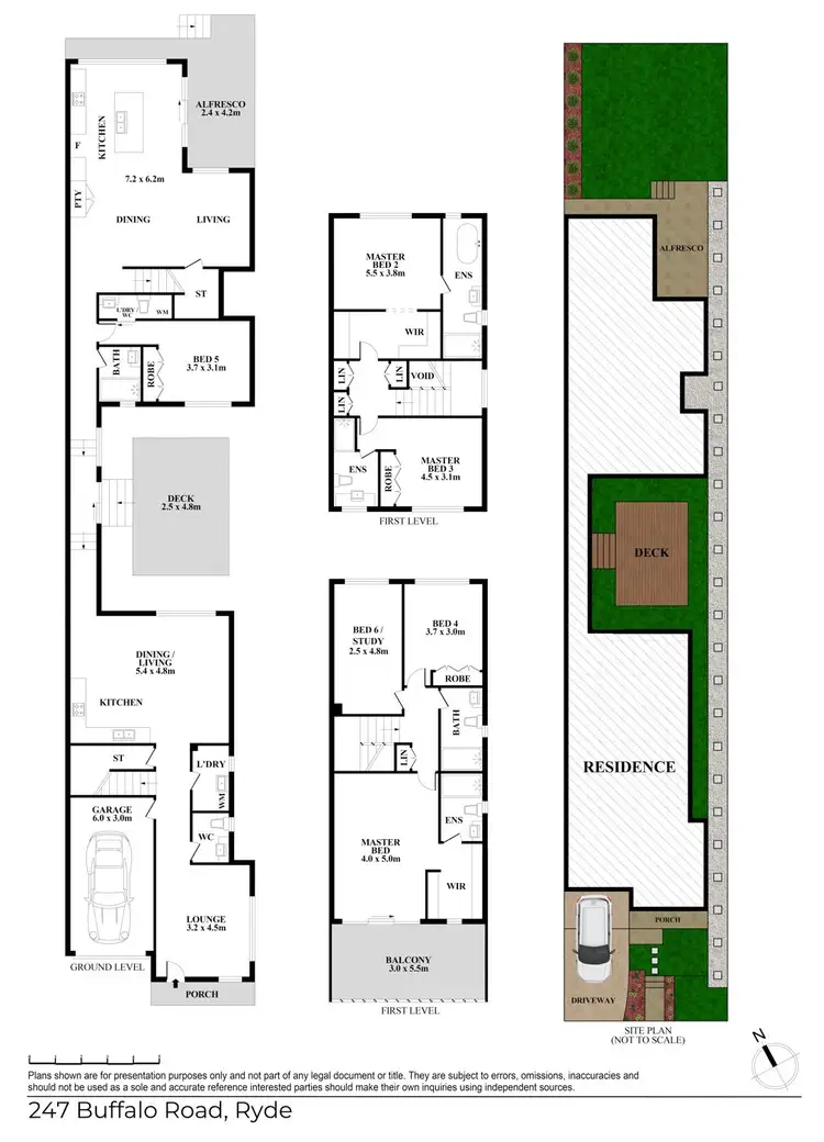Floorplan of Homely house listing, 247 Buffalo Road, Ryde NSW 2112