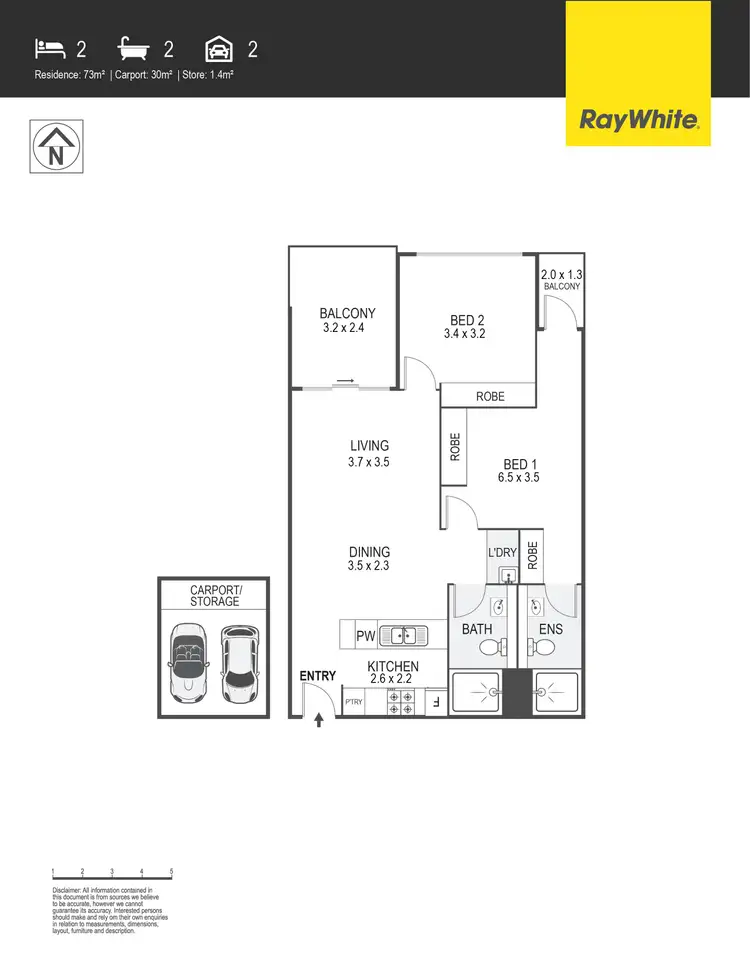 Floorplan of Homely apartment listing, 213/1 Anthony Rolfe Avenue, Gungahlin ACT 2912
