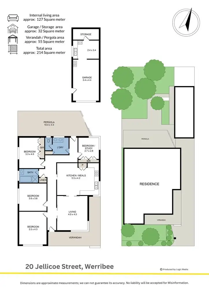 Floorplan of Homely house listing, 20 Jellicoe Street, Werribee VIC 3030
