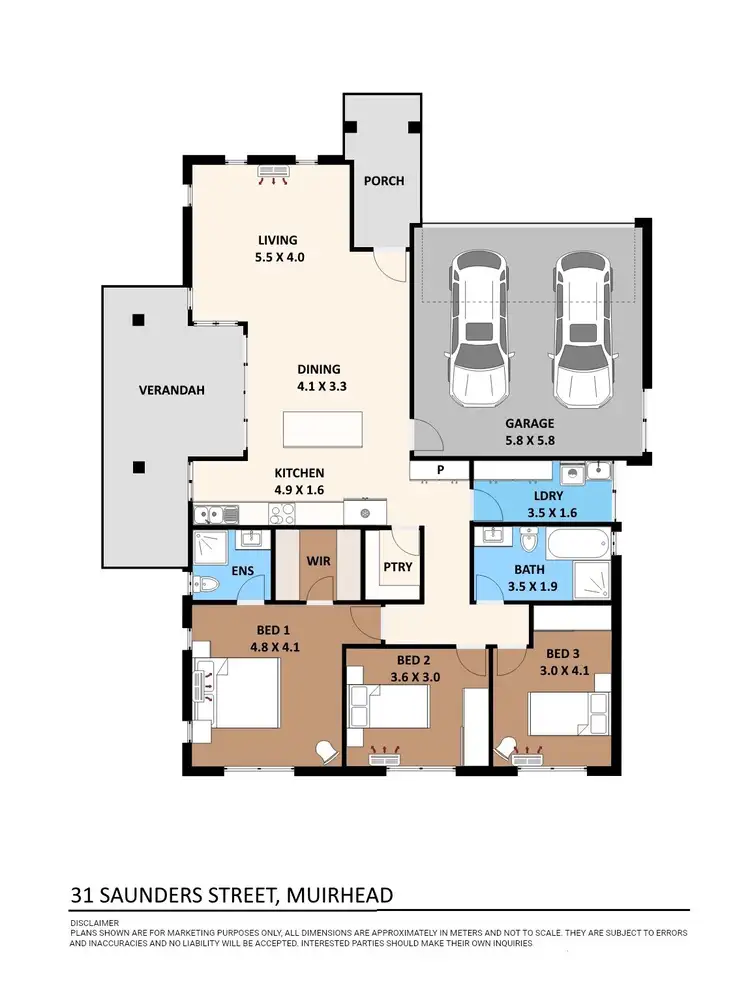 Floorplan of Homely house listing, 31 Saunders Street, Muirhead NT 810