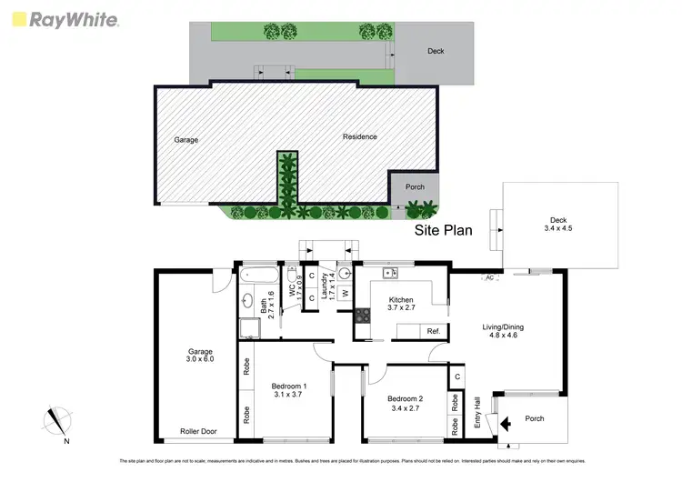 Floorplan of Homely unit listing, 3/24 Grant Street, Oakleigh VIC 3166