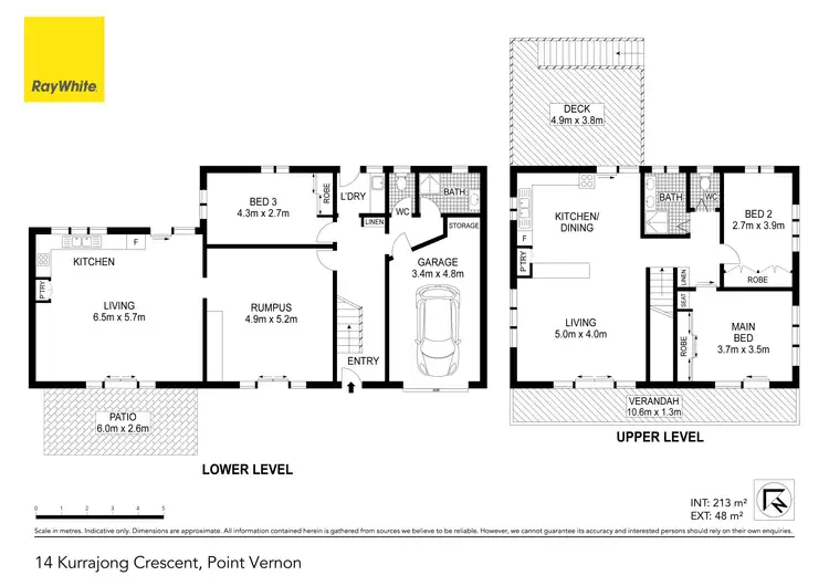 Floorplan of Homely house listing, 14 Kurrajong Crescent, Point Vernon QLD 4655