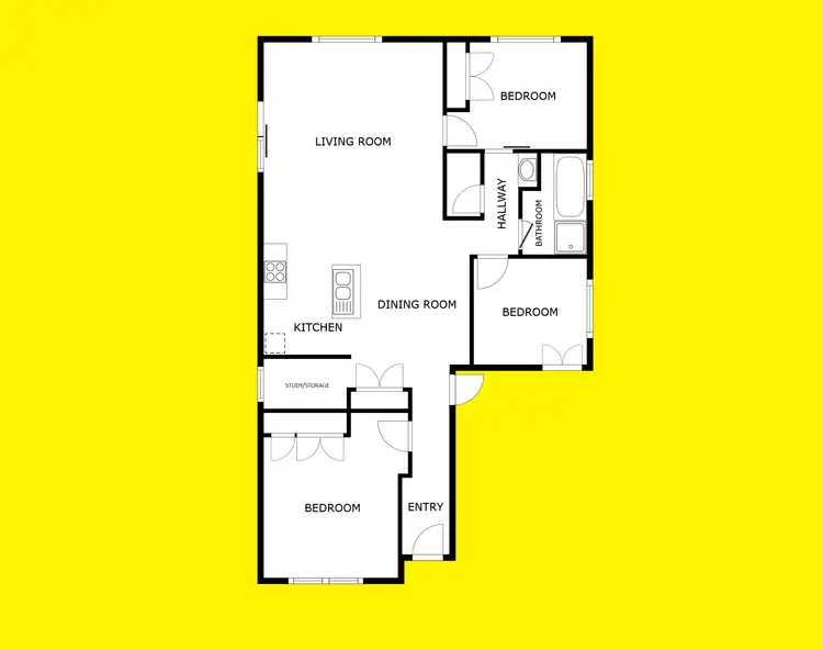 Floorplan of Homely house listing, 8 Immacolata Rise, Red Cliffs VIC 3496