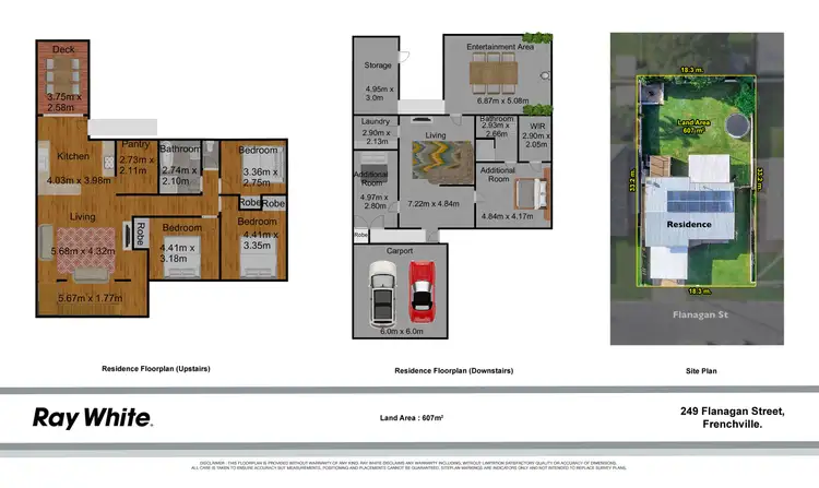 Floorplan of Homely house listing, 249 Flanagan Street, Frenchville QLD 4701