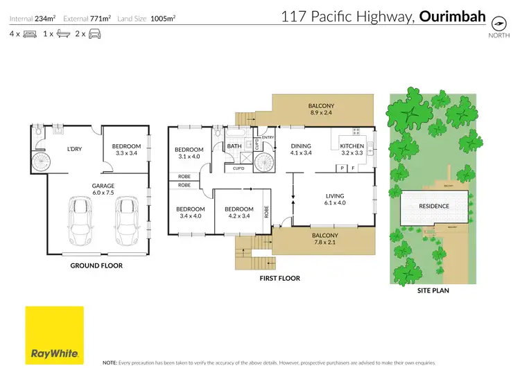 Floorplan of Homely house listing, 117 Pacific Highway, Ourimbah NSW 2258