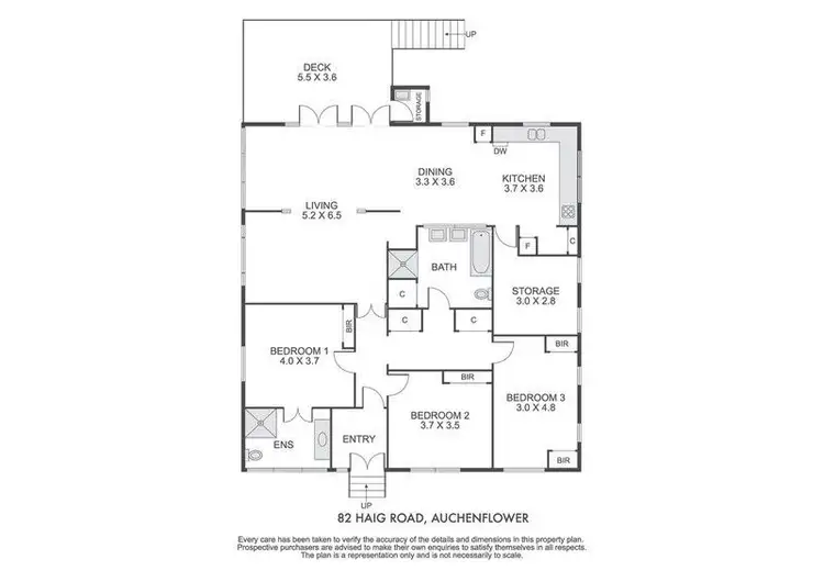 Floorplan of Homely house listing, 82 Haig Road, Auchenflower QLD 4066