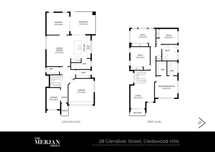 Floorplan of Homely house listing, 28 Glendiver Street, Gledswood Hills NSW 2557
