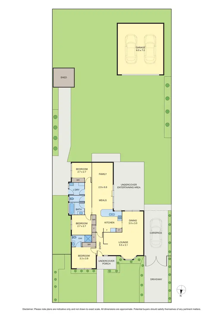 Floorplan of Homely house listing, 15 Amesbury Avenue, Craigieburn VIC 3064