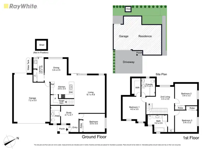 Floorplan of Homely townhouse listing, 2/11 Austin Street, Hughesdale VIC 3166