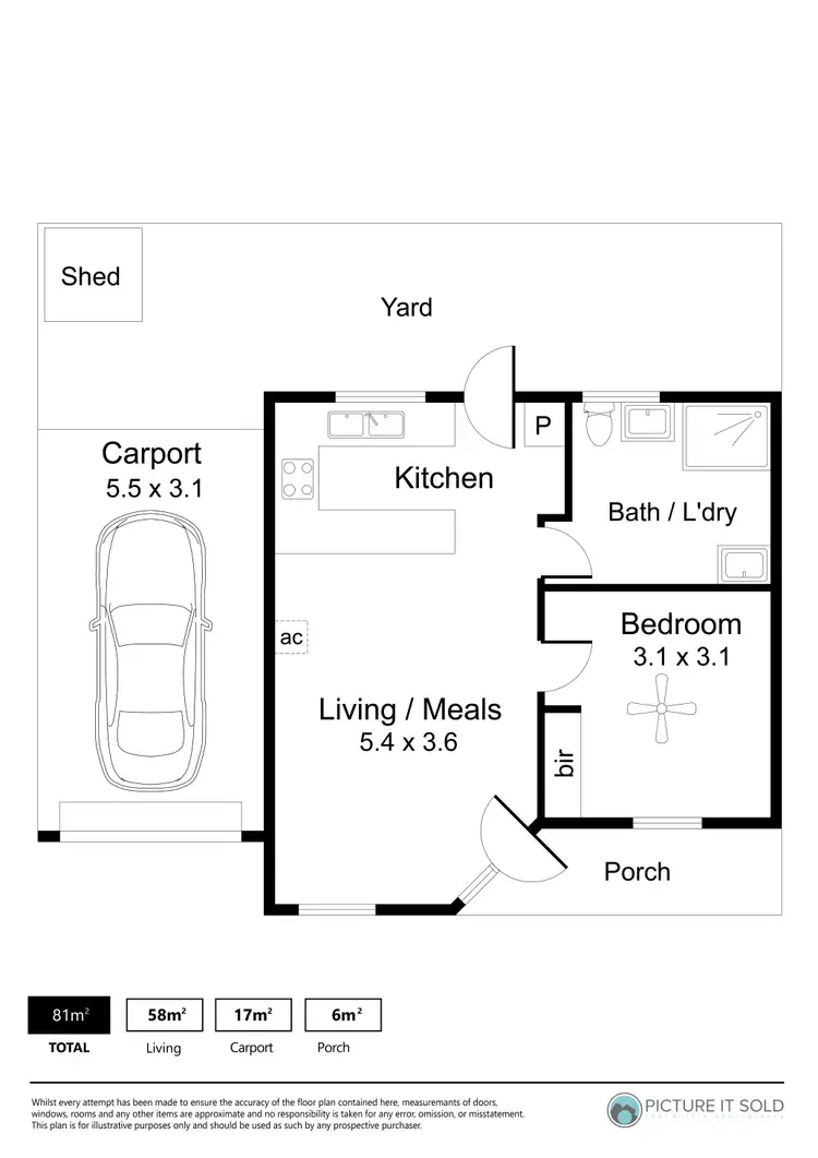 Floorplan of Homely unit listing, 4/54 Clayson Road, Salisbury East SA 5109