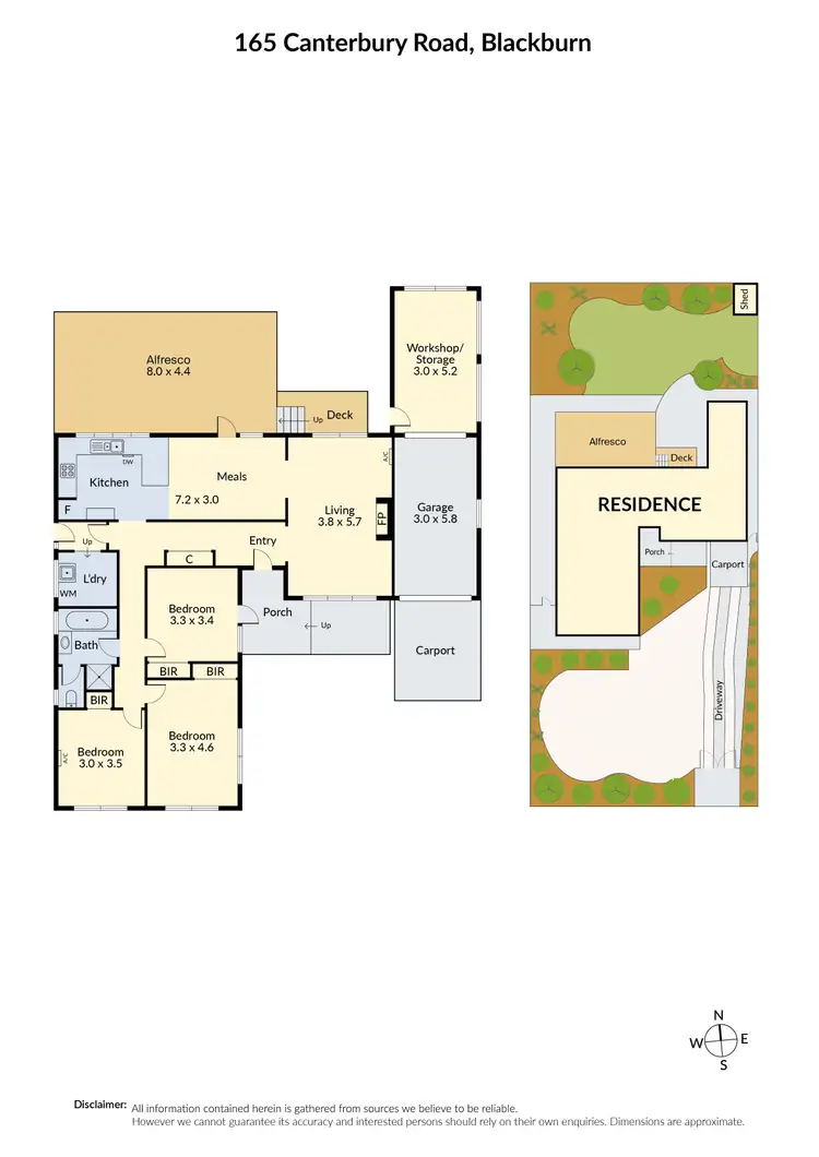 Floorplan of Homely house listing, 165 Canterbury Road, Blackburn VIC 3130