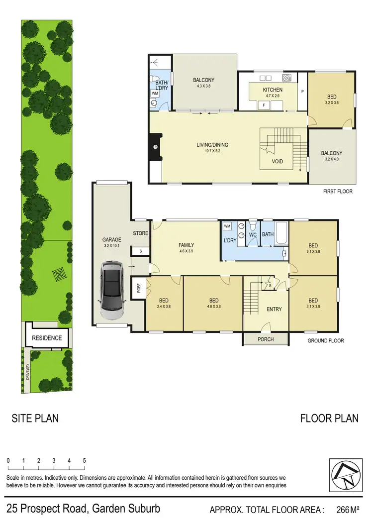 Floorplan of Homely house listing, 25 Prospect Road, Garden Suburb NSW 2289