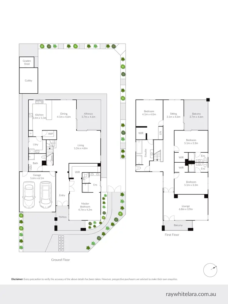 Floorplan of Homely house listing, 54-56 Cape Barron Drive, Lara VIC 3212