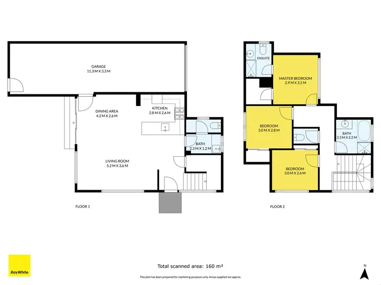 Floorplan of Homely house listing, 1/3 Cook Court, Sunbury VIC 3429