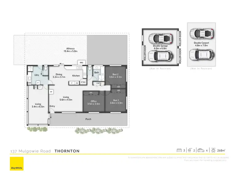 Floorplan of Homely rural property listing, 137 Mulgowie Road, Thornton QLD 4341