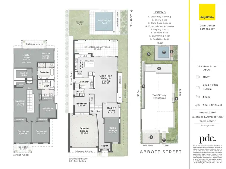 Floorplan of Homely house listing, 26 Abbott Street, Ascot QLD 4007