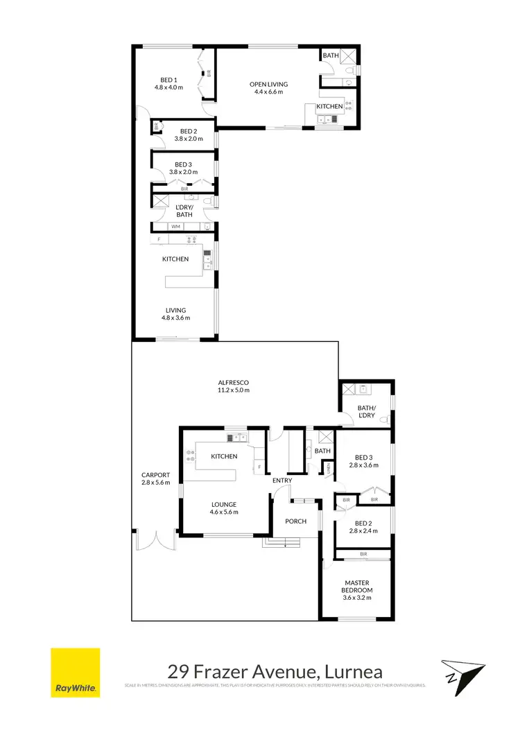 Floorplan of Homely house listing, 29 Frazer Avenue, Lurnea NSW 2170