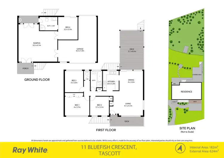 Floorplan of Homely house listing, 11 Bluefish Crescent, Tascott NSW 2250