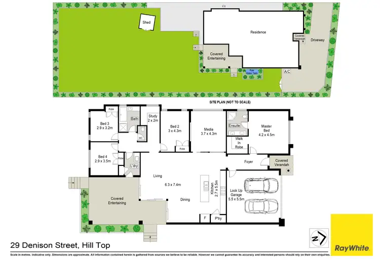 Floorplan of Homely house listing, 29 Denison Street, Hill Top NSW 2575