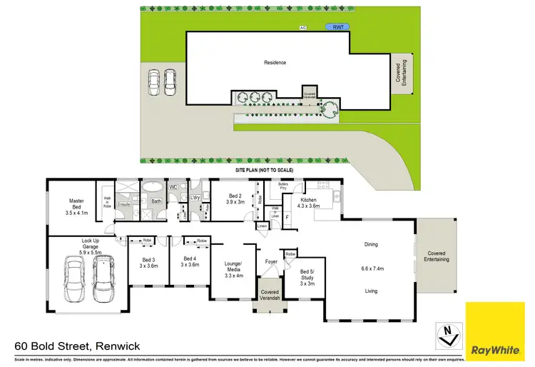 Floorplan of Homely house listing, 60 Bold Street, Renwick NSW 2575
