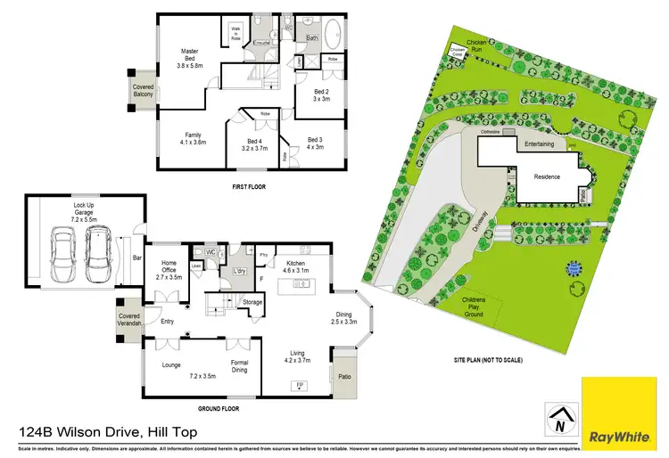 Floorplan of Homely house listing, 124B Wilson Drive, Hill Top NSW 2575