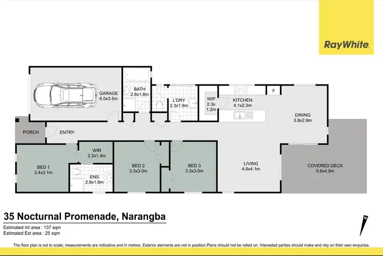 Floorplan of Homely house listing, 35 Nocturnal Promenade, Narangba QLD 4504