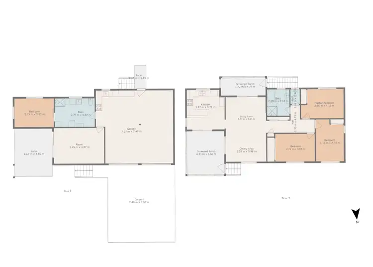 Floorplan of Homely house listing, 60 Campbell Street, Emerald QLD 4720