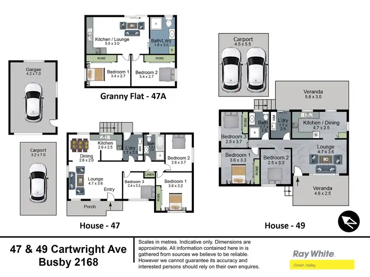 Floorplan of Homely house listing, 47 Cartwright Avenue, Busby NSW 2168