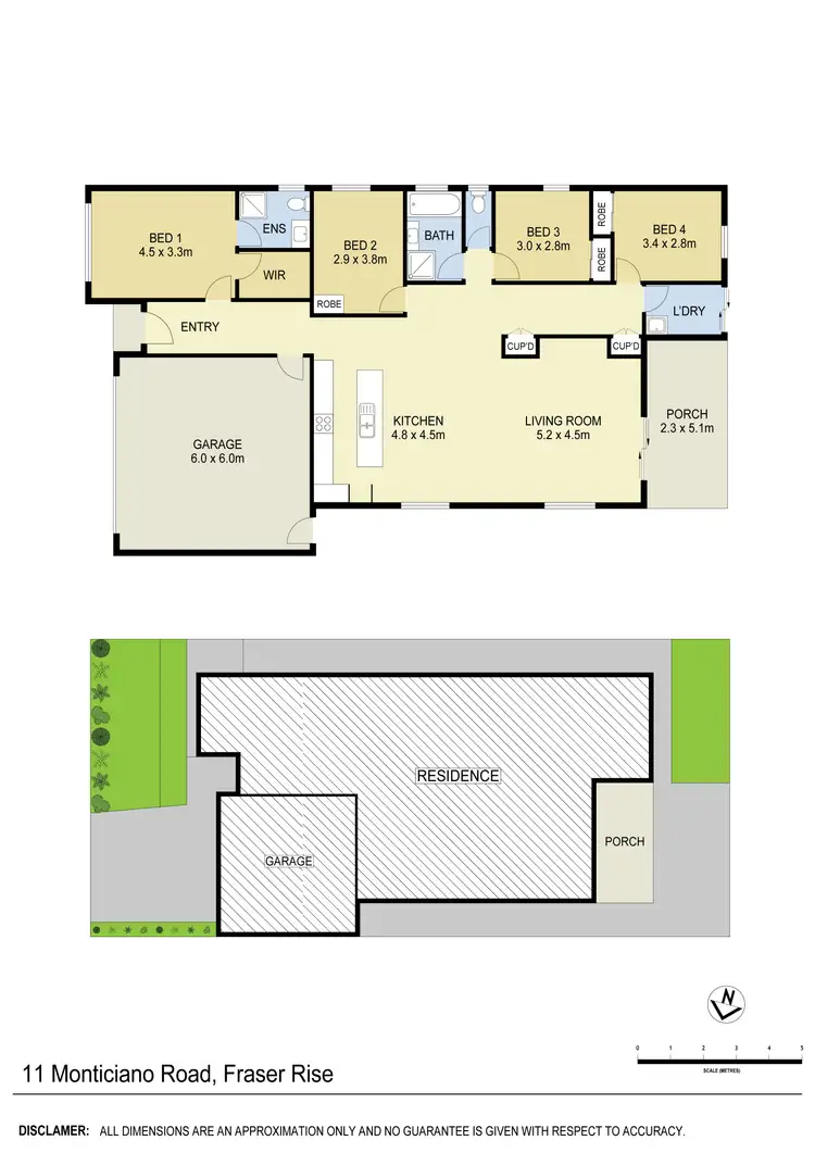Floorplan of Homely house listing, 11 Monticiano Road, Fraser Rise VIC 3336
